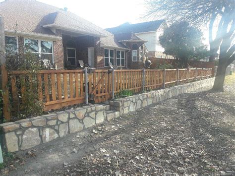 Retaining Wall Fence Dfw Jcl Landscaping Dallas Texas