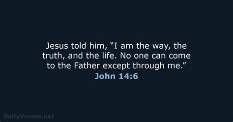 John 146 Bible Verse Nlt