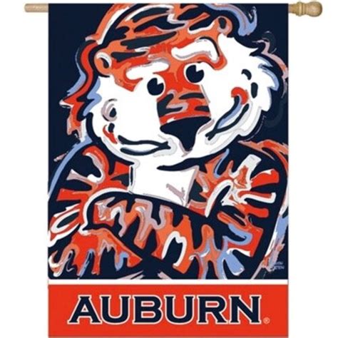 Auburn Tigers House Flag 29x43 Created By Storm Striker Art By Etsy
