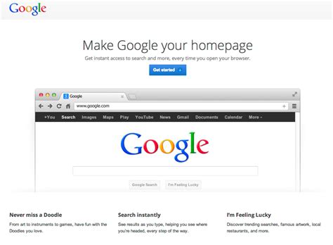 Google Ads Pitch Making Google Your Homepage