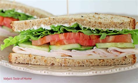 Turkey Sandwich Recipe Valya S Taste Of Home