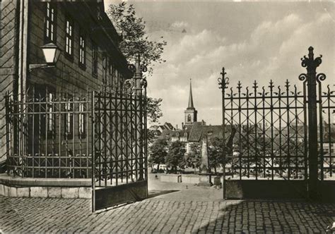 ميدان في إرفورت، ألمانيا (ar); Erfurt Domplatz Kat. Erfurt Nr. wz01901 - oldthing ...