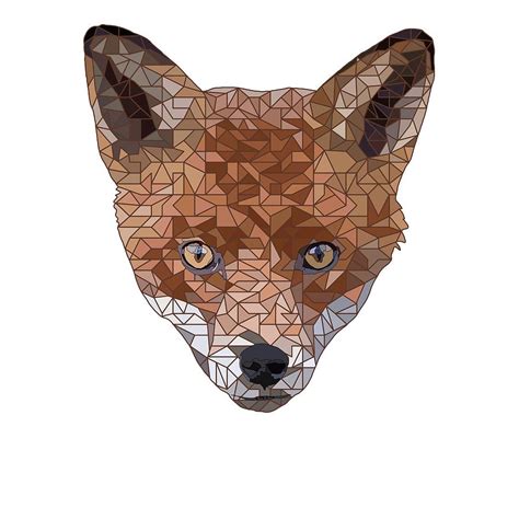 Felix The Fox Digital Art By David Smith Fine Art America