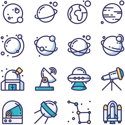Space Icons Icon Utopia