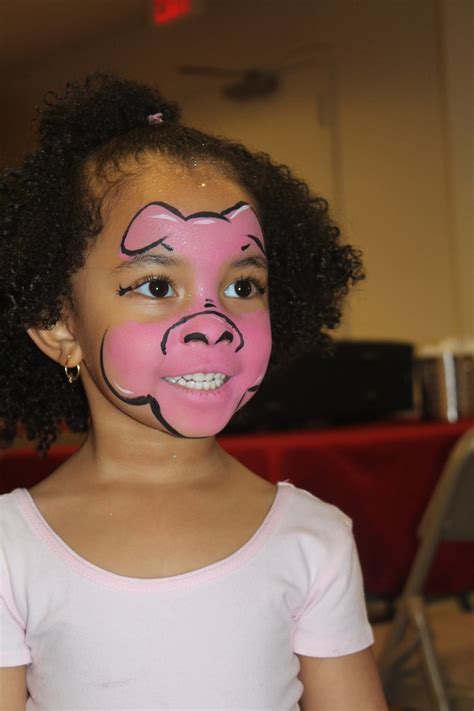 Pig Piggy Face Painting Pig Face Paint Kids Face Paint Face