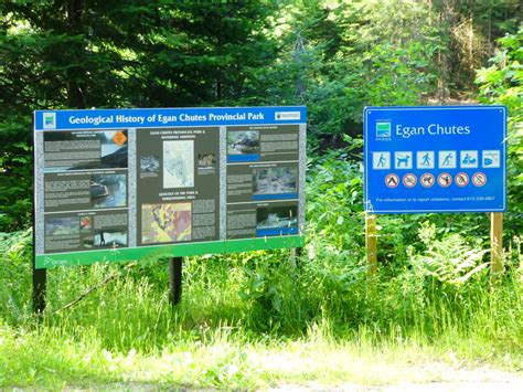 Egan Chutes Provincial Park Ontario Nature Trails