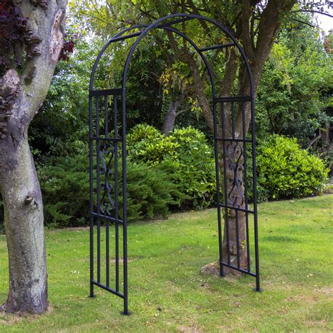 5 out of 5 stars. Woodside Metal Garden Arch, Traditional Decorative Archway ...