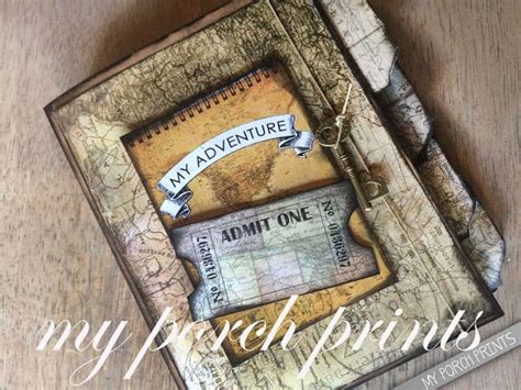What To Do With A Junk Journal From My Porch Prints Travel Journal