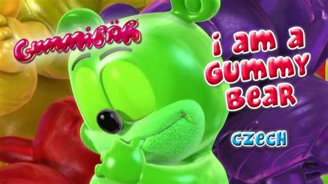 The Gummy Bear Song Czech Version Gummibär The Gummy Bear Gummy