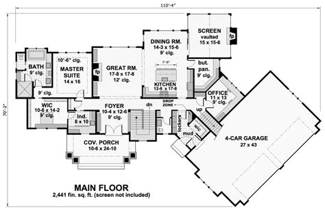 Spacious 4 Car Garage House Plans That Wow The House Designers