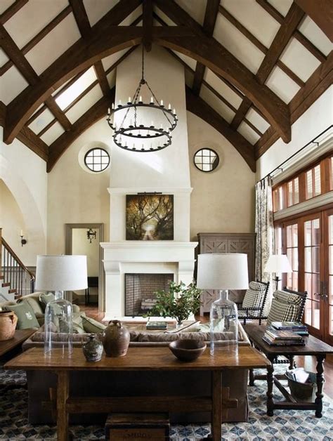 55 Unique Cathedral And Vaulted Ceiling Designs In Living Rooms