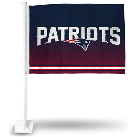 Nfl New England Patriots Car Flag