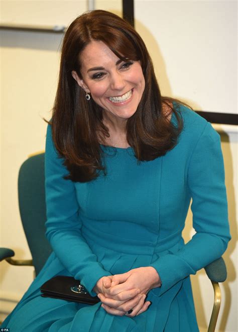 Kate Middleton Wears Emilia Wickstead Dress And Reiss Coat At Action On Addiction Centre Daily