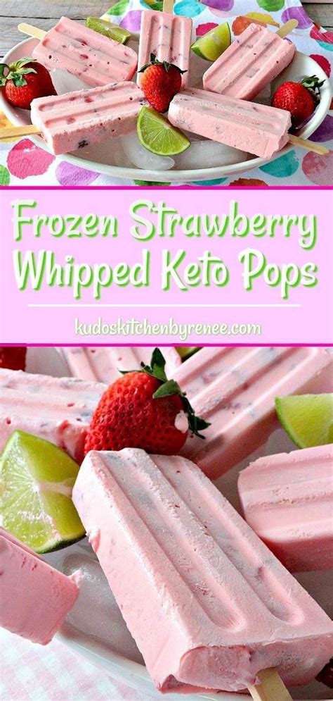 With Only Six Ingredients These Creamy Dreamy Frozen Strawberry Whipped