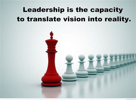 Leaders Are People Who Focus Attention On A Vision
