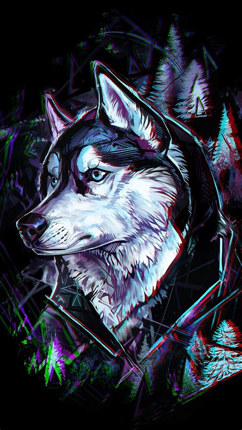 Galaxy Wolves Wallpapers Wallpaper Cave