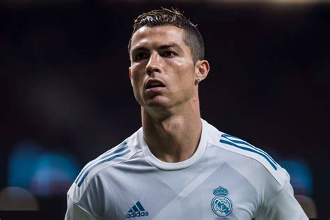 Madrid Spain November 18 Cristiano Ronaldo Of Real Madrid Looks On