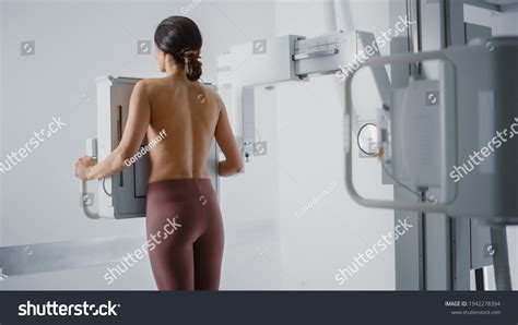 Hospital Radiology Room Beautiful Multiethnic Woman Stock Photo Shutterstock