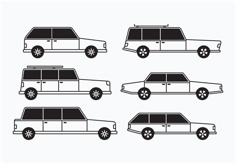Find & download free graphic resources for car svg. Station Wagon Collection - Download Free Vectors, Clipart ...