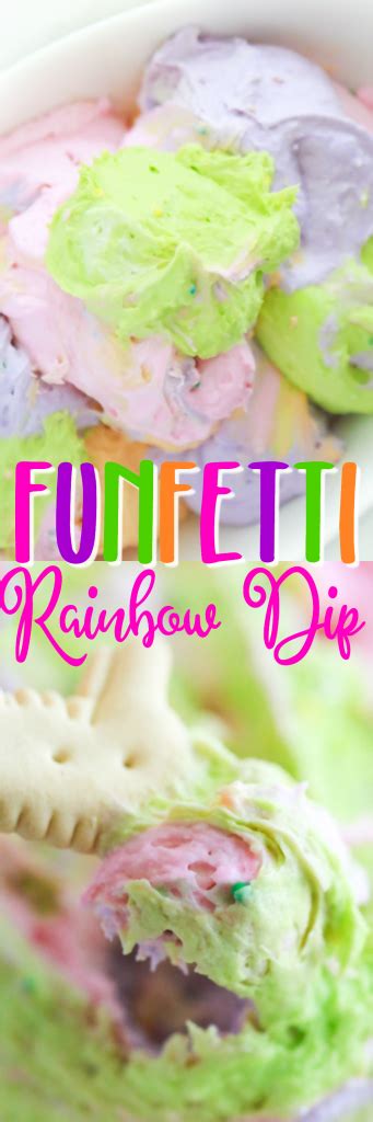 Funfetti Rainbow Dip Recipe Simply Being Mommy