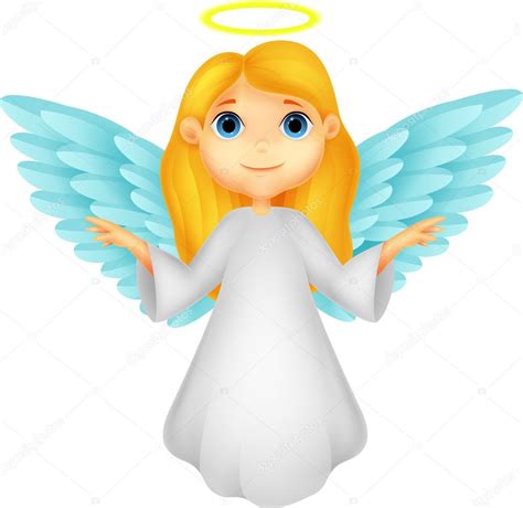 Cute Angel Cartoon Stock Illustration By ©tigatelu 27987189