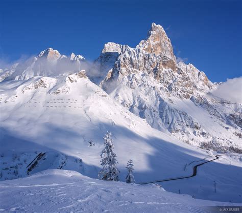 Pala Winter Shadows Dolomites Italy Mountain Photography By Jack
