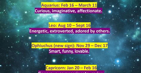 There are many good and bad cancer traits. What Does Your NEW Zodiac Sign Say About Your Personality ...
