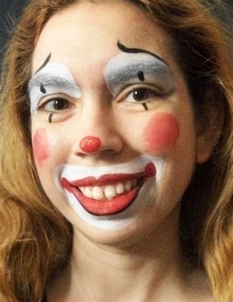 Beginner Clown Female Clown Clown Pics Carnival Face Paint