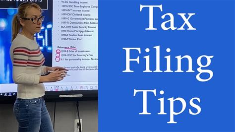 Filing Taxes Tax Filing Tips Tips For Filing Your Tax Return 1040 Tax Return Filing Tips