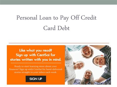 Ppt Personal Loan To Pay Off Credit Card Debt Powerpoint Presentation