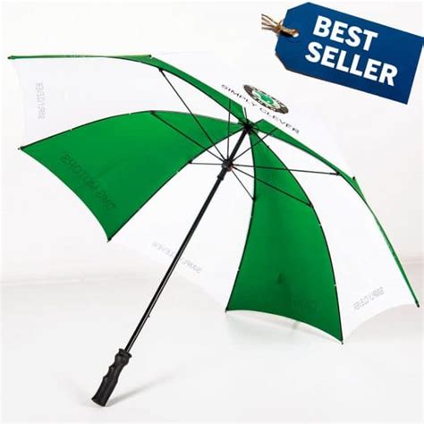 Logo Umbrellas Logu Fibrestorm Golf Umbrella Branded