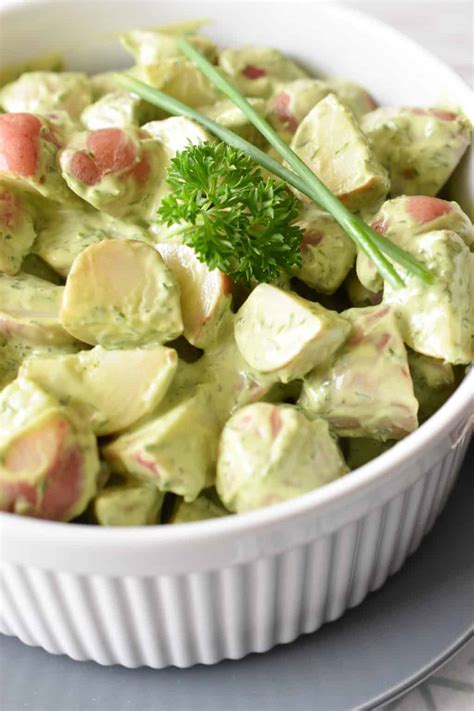 Green Goddess Potato Salad Encharted Cook