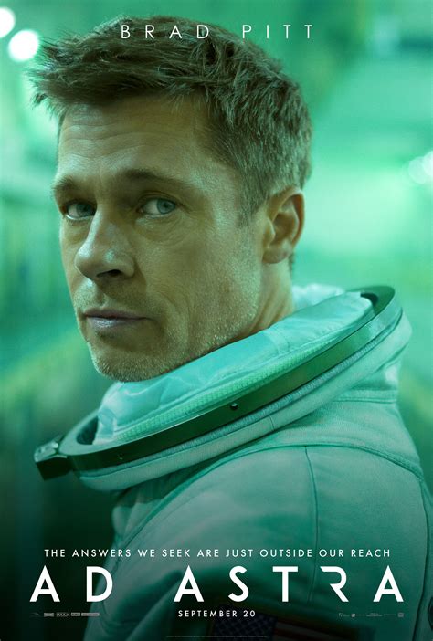 Ad Astra Nuovi Sensazionali Trailer E Poster Per Lo Sci Fi Di James Gray Con Brad Pitt