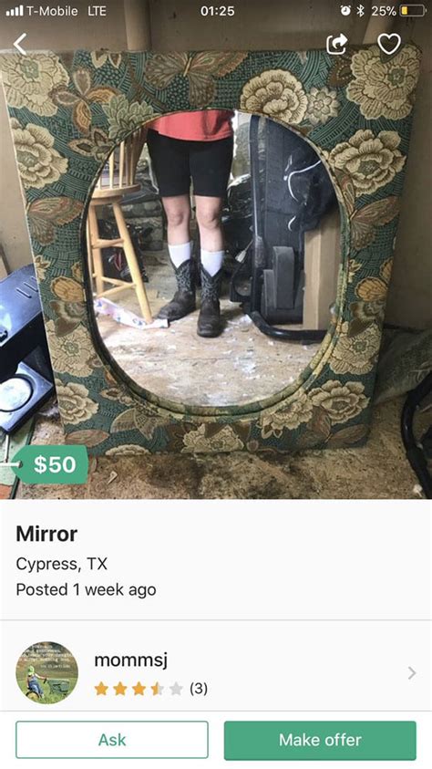 These Pictures Of People Trying To Sell Their Mirrors Is The Funniest
