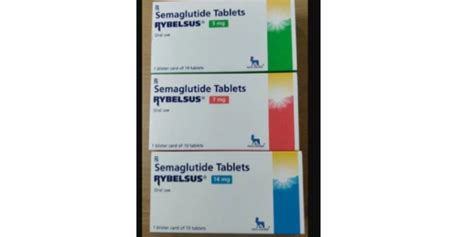 Rybelsus Semaglutide Tablets 3 Mg 7 Mg 14 Mg At Rs 3500pack