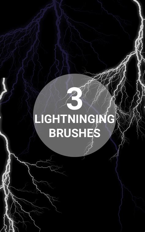 Lightning Free Photoshop Brush Set Creative Nerds