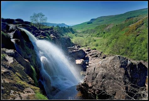 Loup Of Fintry Waterfall Hd Desktop Wallpaper 115602 Baltana