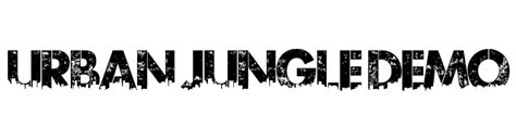 Urban Jungle Demo Font Download For Free