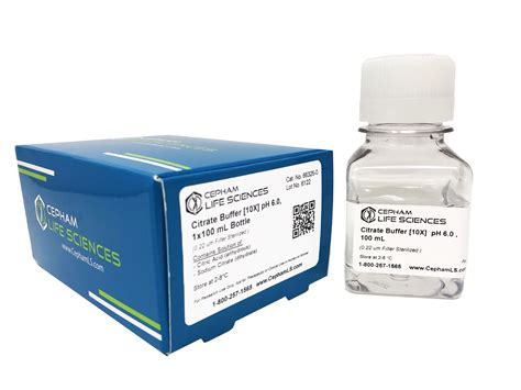 Citrate Buffer 10x Ph 60 Cepham Life Sciences Research Products