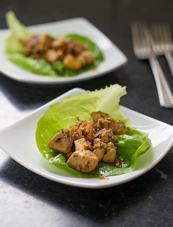 I quickly sauteed broccoli and asparagus with garlic, a teeny bit of hoisen sauce, and lime juice and. Thai Mahi Mahi in Lettuce Wraps | Monahan's Seafood Market ...