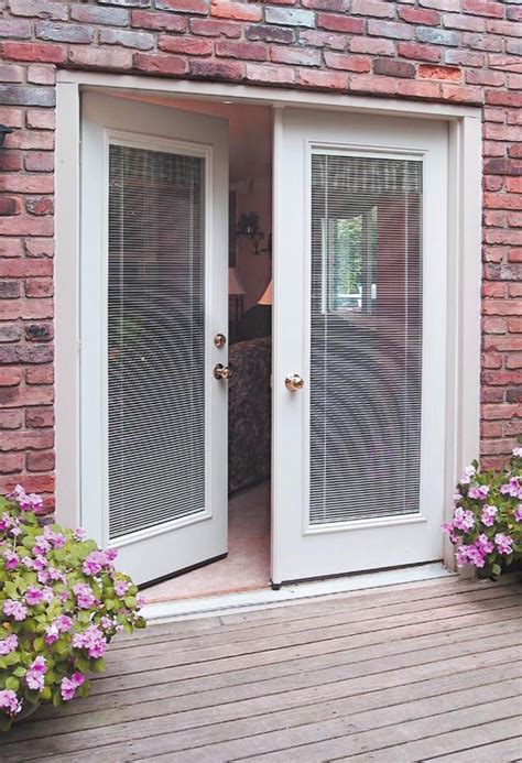 French Patio Doors With Built In Blinds 7 Dream Home Best Picture For