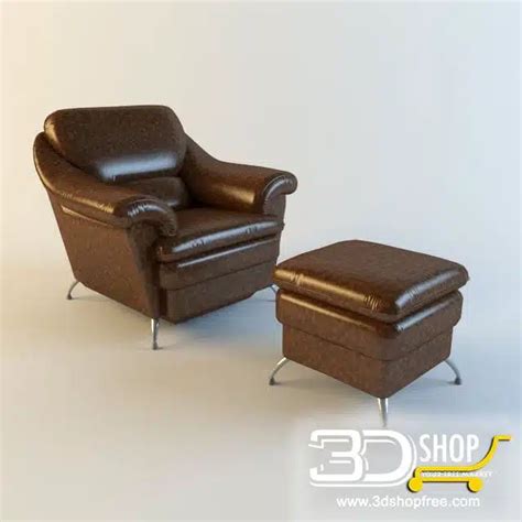 136 3d Models Armchairs And Sofas Armchair 3dshopfree