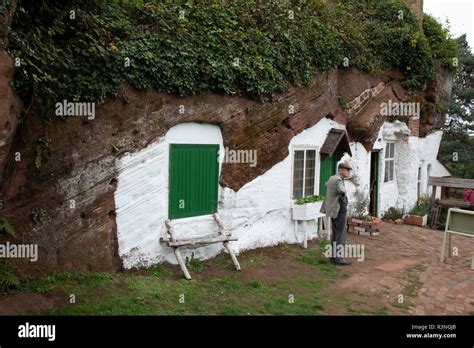 Kinver Edge Cave Holy Austin Rock Houses Dwellings Caves Britain Hi Res