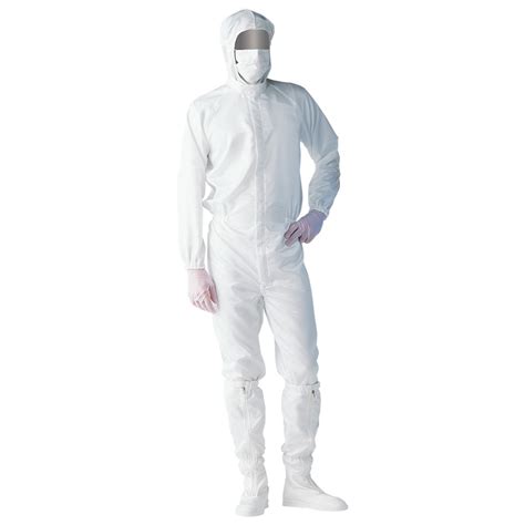 クリーンウェア 一般型クリーンスーツ S1060W ホワイト| 作業服・作業着 | 【ミドリ安全】公式通販