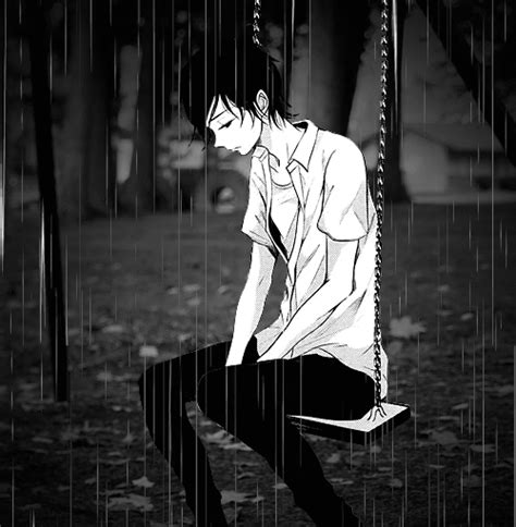 Sad Anime Boy By Im A Mannequin Whi