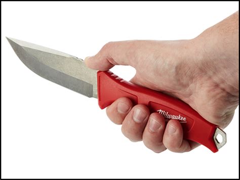 Milwaukee Fixed Blade Knife Hardline Aus 8 Stainless Steel