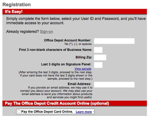 How to create secure password for hdfc credit card. Office Depot Business Credit Card Login | Make a Payment