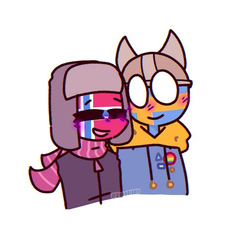 Sweden X Norway Countryhumans By Dongdiddly On Deviantart