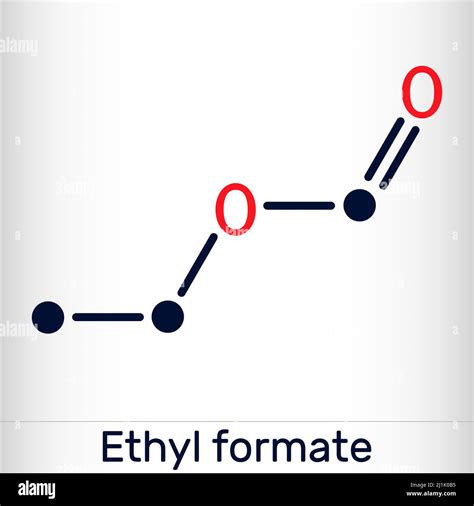 Ethyl Formate Ethylformate Ethyl Methanoate Formic Ether Molecule