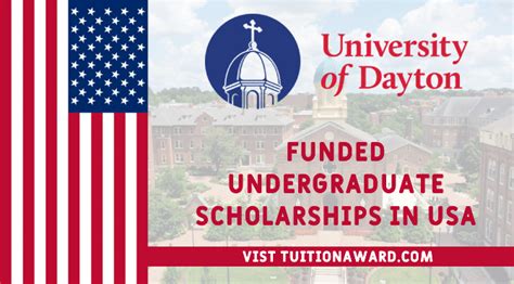 University Of Dayton Merit Scholarships 2023 24 In The Usa
